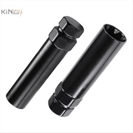 7 Spline Lug Nut Key 6 Spline Lug Nut Socket Removal Tool, 2 PCS Dual Hex Drive Aftermarket Wheel Lo