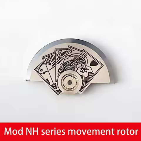Mod Custom NH35 Rotor Watch Movement Rotor Fit NH35 NH36 4R 6R 7S Movement Rotor NH35