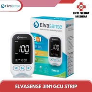 Alat Cek 3in1 Elvasense (Gula Darah, Kolesterol & Asam Urat)