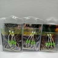 Mustad  J-ASSIST3 GLOW BEAD JINGGING ASSIST HOOK