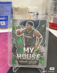 Anthony Edwards "My House" Optic Basketball Card