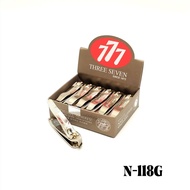 Gold Colour Boxes 777 BRAND NAIL CLIPPER series / Three Seven 777 Nail Clipper (Made in Korea) / pen