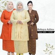 Kebaya Azlina |7XL-12XL | Raya2025 By Songket Hidaya Exclusive | Kebarung Klasik  Songket Tenun