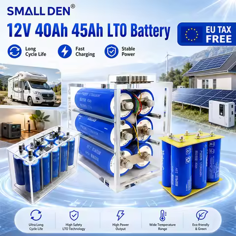 12V 40Ah/45Ah Yinlong 66160 Lithium Titanate LTO Battery Pack For 12v 24v Power Supply RV Speaker Ca