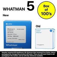 WHATMAN No. 5 (2.5um) Filter Papers [ Original Box Of 100's ]