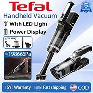 🔥5Y Warranty🔥198kPa Handheld Cordless Vacuum Cleaner With LED💡Pet Hair Car Gap Pembersih Vakum吸塵器COD