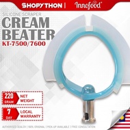 INNOFOOD Cream Beater for KT-7500 / KT-7600 Silicone Scraper Flex Edge Mixing Beating Professional S