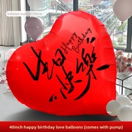 ETY | Birthday Party Decorations Hanging Cloth Balloons for 18th Birthday Celebration
