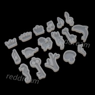 L Silicone Resin Mold Jewelry Tools Cat Rabbit Deer Dolphin DIY Epoxy Resin Molds