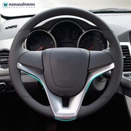 NANASALONNN Car Steering Wheel Moulding Cover Trim Insert Sticker Auto Accessories For Chevrolet Cru
