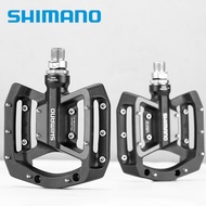 SHIMANO PD-GR500คันเหยียบแบน MTB จักรยาน BMX DH ปรับได้เหมาะสำหรับการพักผ่อนแบบออฟโรดขี่จักรยานอุปกร