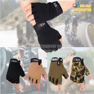 Multipurpose Anti Slip Sport Glove 511 Tactical Combat Fishing Cycling Grab Riders Gym Workout Half 