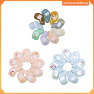 [WishshopeehhhMY] 9x Golf Iron Covers Set Fashion Golfer Sticky Closure Golf Club Headcovers