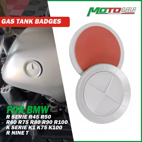 70MM Cafe Racer Gas Tank Badges Emblems Motorcycle Tank Gas Sticker For BMW R NINE T R9T K75 K100 R4