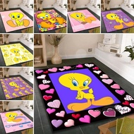 Customized cartoon cute Tweety Bird carpet study living room sofa coffee table floor mat bedroom bed