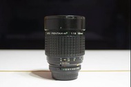 稀少.良好品質SMC Pentax-A* 135mm f/1.8散景奶油般細膩.全開光圈即銳利.可透過轉接環使用在 Nikon Zf 或 Sony E 卡口等微單相機上.
