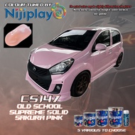 NIJIPLAY AIKKA CS147 SAKURA PINK OLD SCHOOL SUPREME SOLID COLOUR 2K PAINT