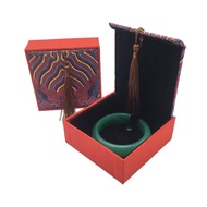 Red Cloud Brocade Box 10x10cm Gift Box for jewelry and bracelets