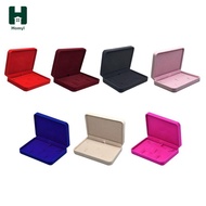 Homyl Wood Jewelry Display Box Velvet Jewel Set Storage Organizer Necklace  Holder