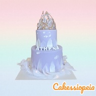 Crown Design Cake/Birthday Cake/Elephant Design Cake/Cake