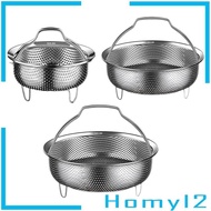[HOMYL2] Cooker Steamer Basket, Vegetable Steamer Basket, Rice Cooker Steamer Insert Replacement for Kitchen Pot