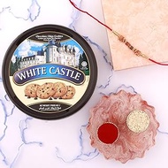 SFU E Com Hearty Chocolate Chip Bites And Diamond Elephant Rakhi | Rakhi Gift For Brother | 53