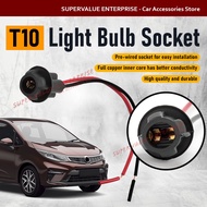 1PCS T10 T10 Bulb Socket Light Bulb Holder Soket Mentol