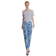 Color Print Stitching Jumpsuit, H5015,