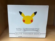 Pokémon TCG 25th Anniversary Celebrations Elite Trainer Box  25週年慶祝Pokemon精英訓練師盒美版限定絕版全新現貨