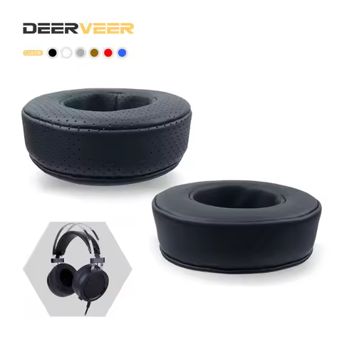DEERVEER Replacement Earpad For Redragon H901 Scylla Gaming Headphones Thicken Memory Foam Cushions
