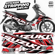 Suzuki shogun fl striping shogun facelift motorbike sticker, shogun decal