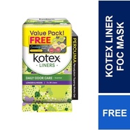 Kotex Liners Daun Sirih L&W (30's x 3) [Free Gel Eye Mask/Gift Redemption]