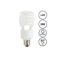 Spiral LED Bulb Daylight E27 (24W)