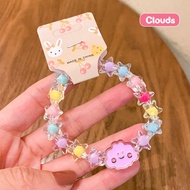 Bevavar Gelang Manik Manik Gelang Motif Kartun Sanrio Gelang Tangan Manik Kristal Fashion Gelang Ana
