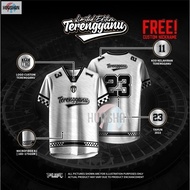 【Free custom name & number】Terengganu Jersey Nfl Jersey Black White NFL TERENGGANU JERSEY LIMITED ED