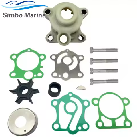 Water Pump Impeller Service Kit for Yamaha 2-Stroke 40hp 50hp Outboard 6H4-W0078