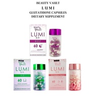 BEAUTY VAULT LUMI GLUTATHIONE CAPSULES DIETARY SUPPLEMENTS 60CAPSULES WHITENING WIT GLUTATHIONE