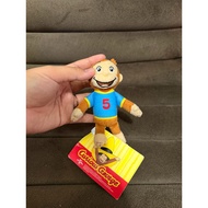 GANTUNGAN [NEW] Curious George doll keychain newtag clothes Original