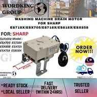 WASHING MACHINE DRAIN MOTOR  FOR SHARP ES718X/ESX705/ES718X/ES818X/ESX858(DM-1222)