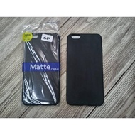 Black Matte Slim Iphone 6 Plus Soft Case Silikon Polos Hitam