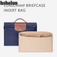 HSHELAN 1Pcs Insert Bag, Multi-Pocket Portable Linner Bag, Durable Travel Felt Storage Bags Bag Organizer for Longchamp LE PLIAGE CLUB Briefcase S