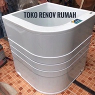 Top Bak Air Kamar Mandi/Bak Mandi Dewasa Plastik/Bak Air Sudut Kamar