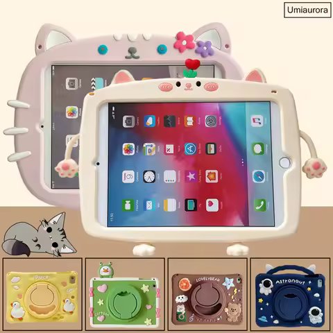 For Huawei MatePad SE 11 10.4 11.5S T10S Honor Pad 8 9 10 X8 X9 X8a X9a 11.5 inch Cartoon Kids Silic