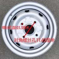 {GKYJK} Electric Car Wheel Hub 135 145 70 R12 Four-Hole Aluminum Alloy Aluminum Wheels Steel Ring Ir
