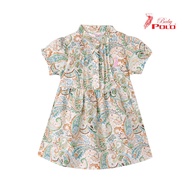 Baby Polo Girl Batik Print Collar Dress 10-202504