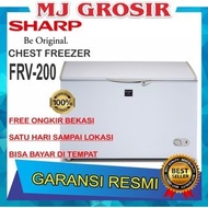 Sharp Frv 200 Chest Freezer Box Frv200 Lemari Pembeku 200 Liter Qjm