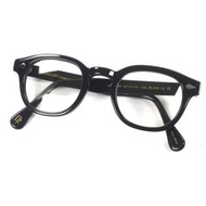 狀況極佳：MOSCOT Lemtosh Wellington 眼鏡，黑色，尺寸 46□24-145，附眼鏡盒，男女皆宜。