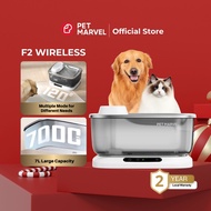 PET MARVEL Gray Whale F2 Wireless Automatic (7L) 30 Days Cat Dog Per Water Dispenser Smart Cat Water