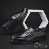 C POINT LEATHER SHOES DENNIS BLACK