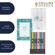 Collins Monthly A3 Wall Calendar - 2026 Calendar